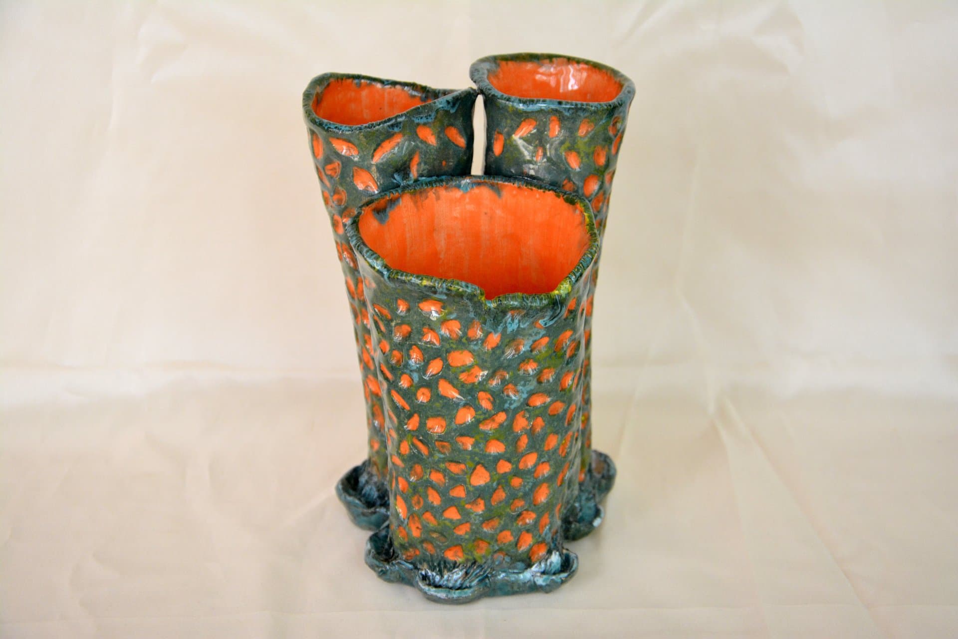 Decorative vase Coral Reef — buy handmade decorative vase in the form ...
