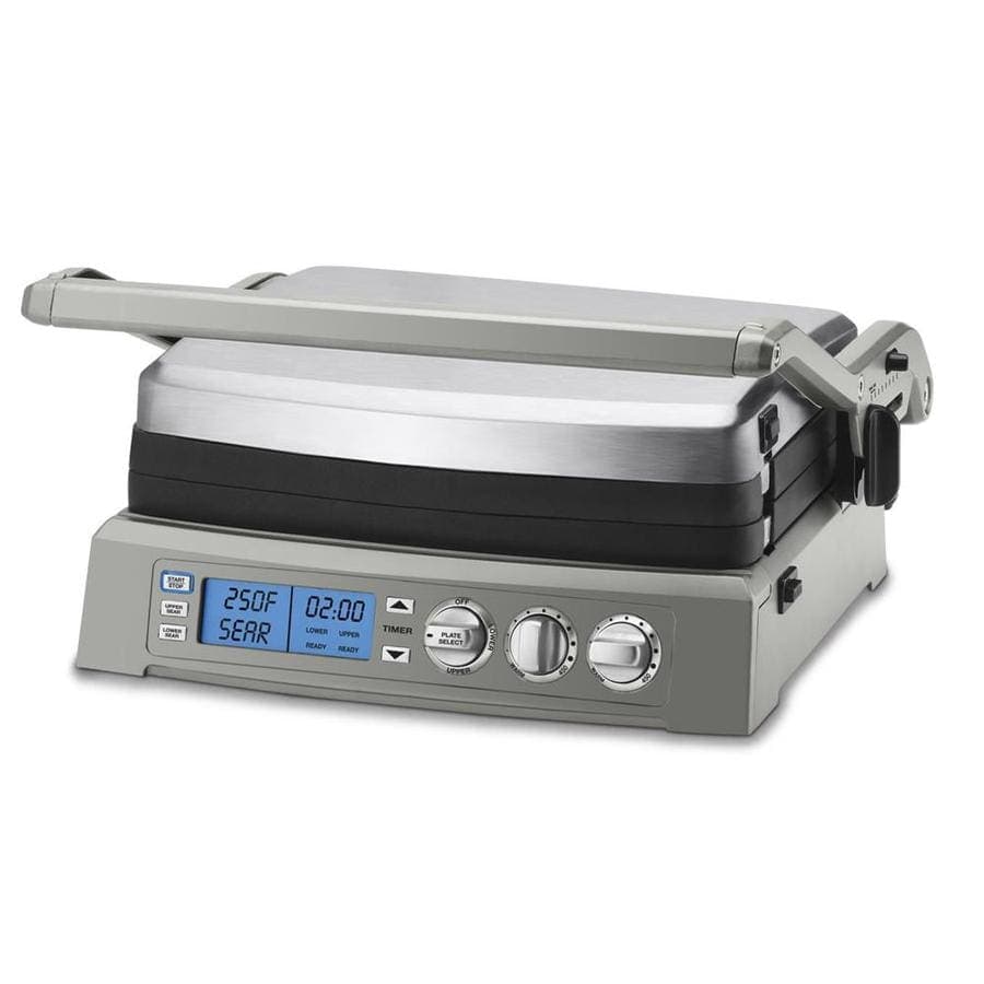 Cuisinart Griddler Elite 24-in L x 10-in W Non-Stick Contact Grill at ...