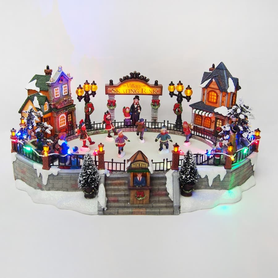 Christmas Village Sets Lowes at Ruby Godfrey blog