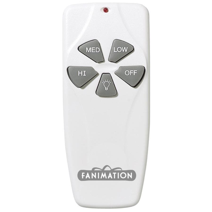 Fanimation White Handheld Ceiling Fan Remote Control at Lowes.com