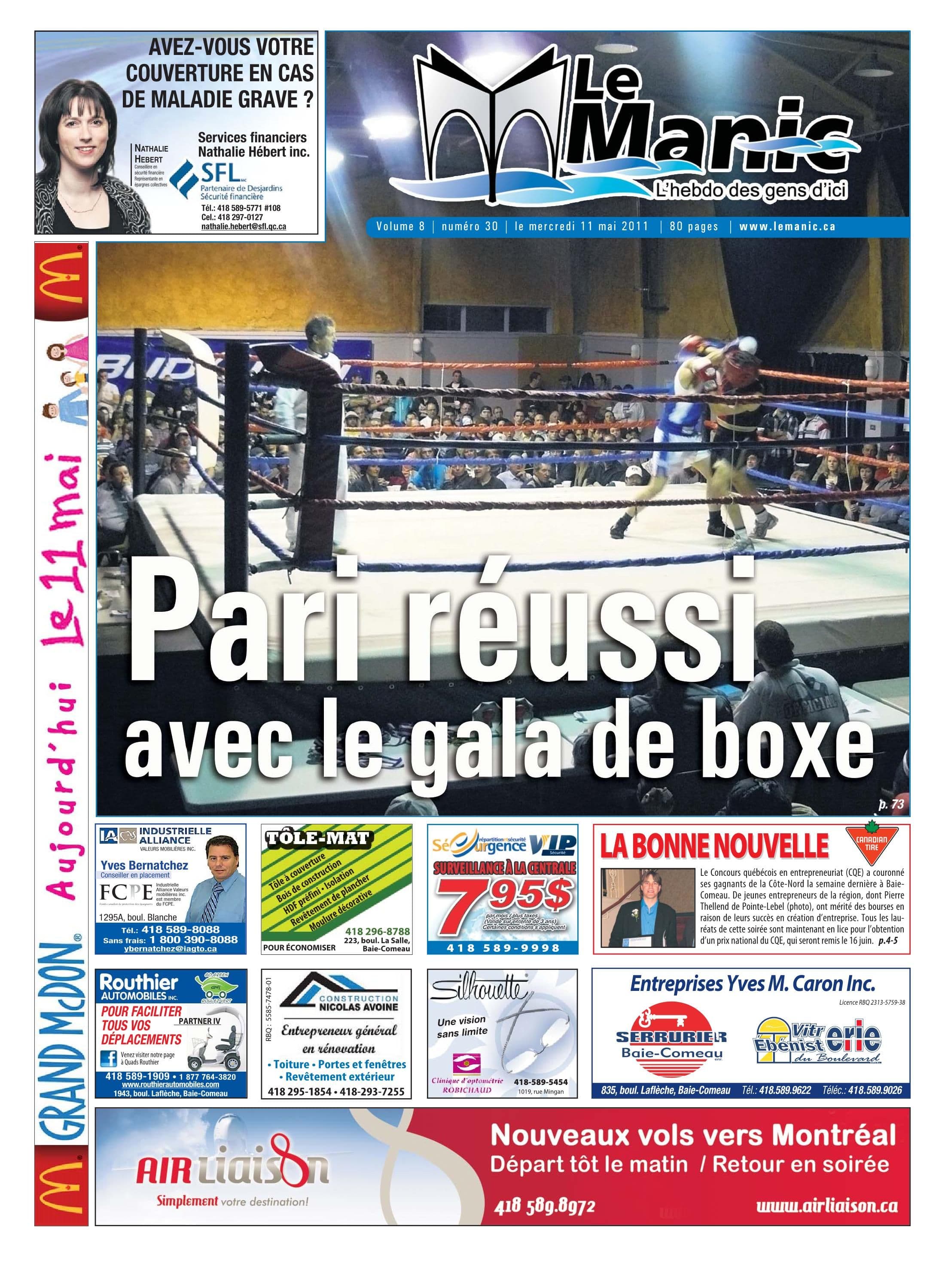 Le Manic 11 mai 2011 - Le Manic | PDF Feuilletable en Ligne ...