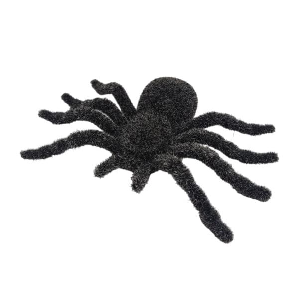 1-Piece Big Realistic Fuzzy Spider – Halloween Decorations – Party Time ...