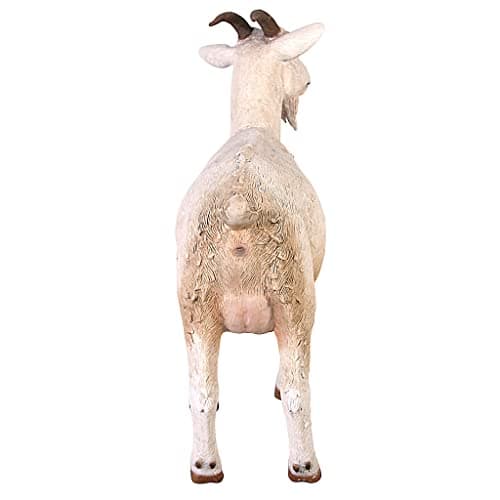 Design Toscano Billy Goat Statue Multicolor – Peach Frog