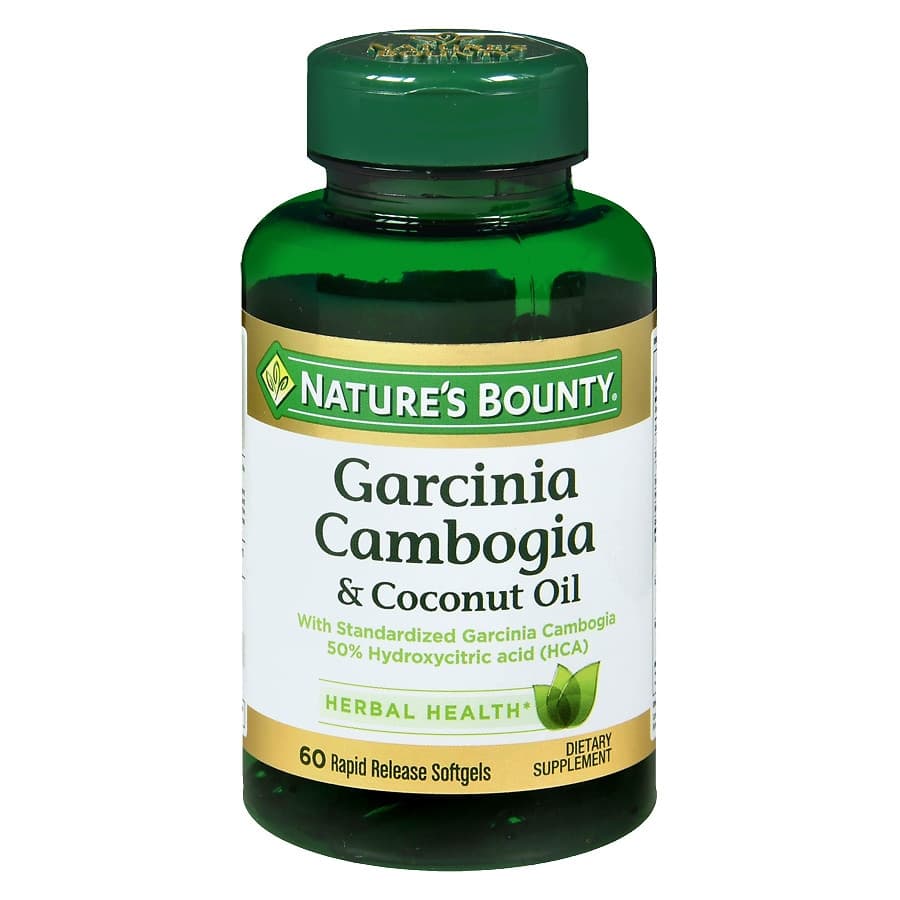 Nature's Bounty Garcinia Cambogia & Coconut Oil, Softgels | Walgreens