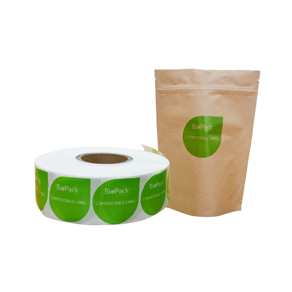 Eco Friendly Home Compostable Cellophane Sticker Bio Labels from China ...