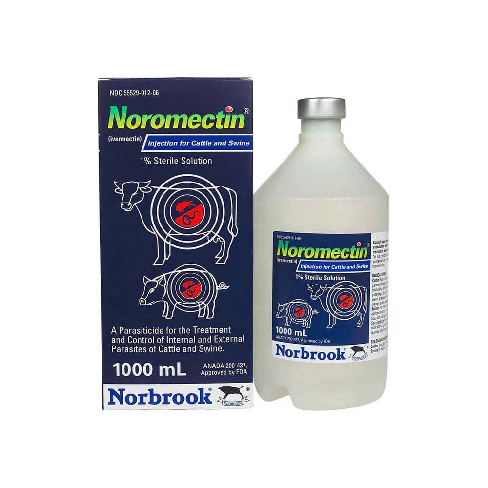 Noromectin Injection (1000 mL) | On Sale | EntirelyPets Rx