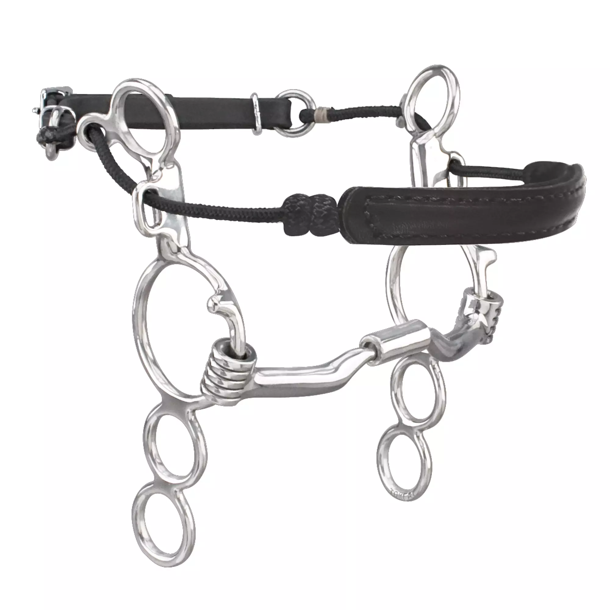 MB-04 Combination with Leather Noseband, Myler Bit | Julie Goodnight Shop