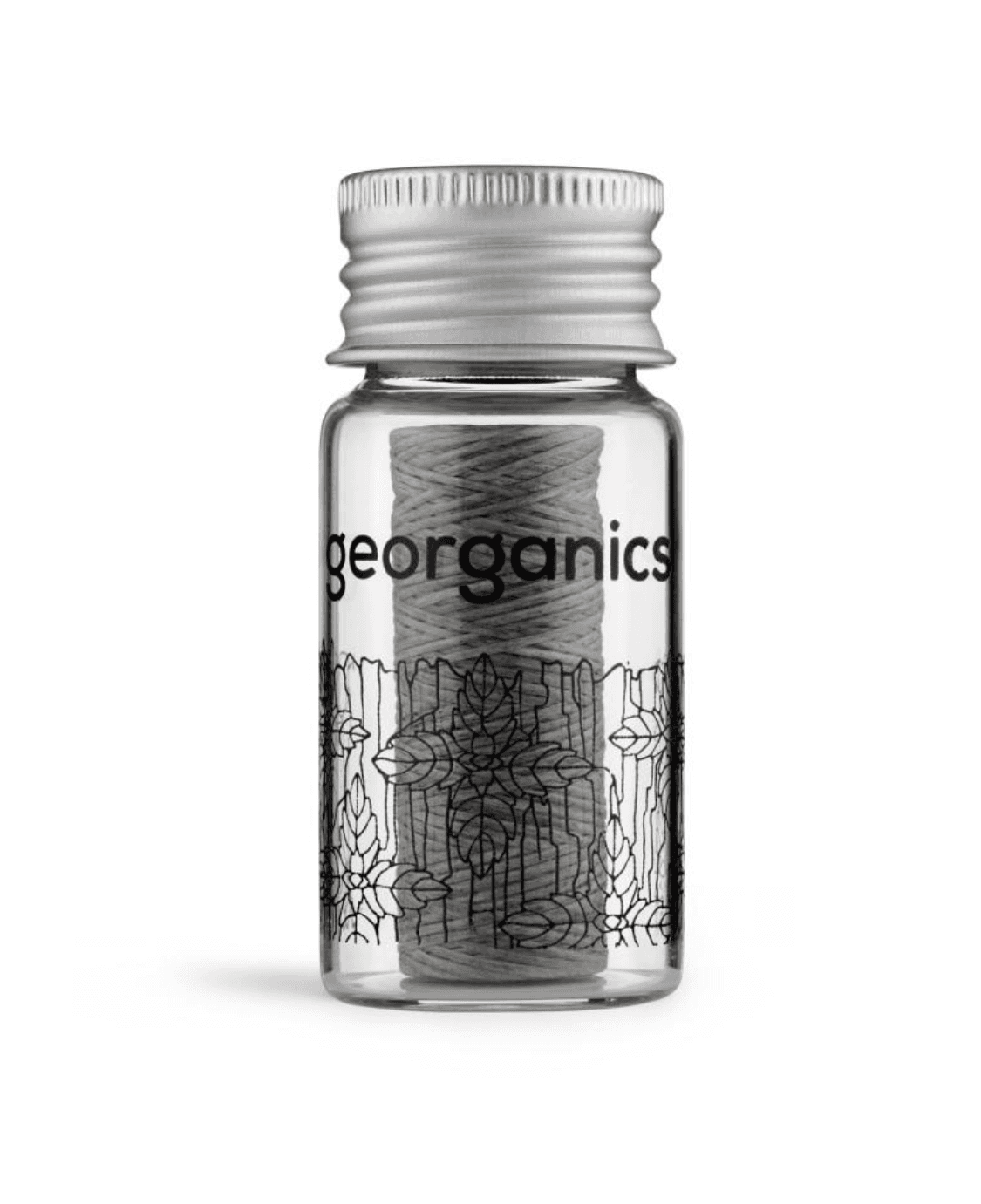 Georganics Natural Floss with Glass Dispenser in3 flavours