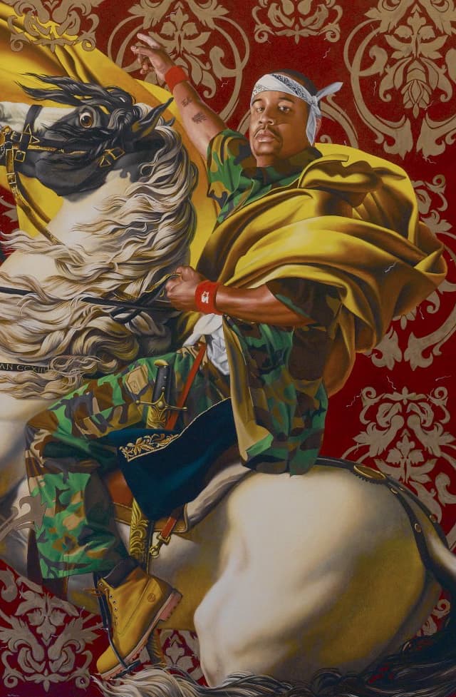 Smarthistory – Kehinde Wiley, Napoleon Leading the Army over the Alps