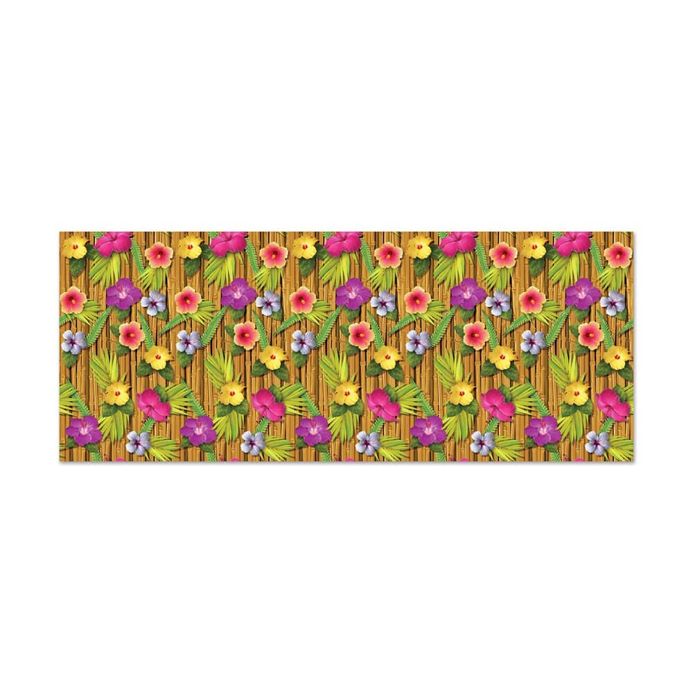 Beistle Party Decoration Accessory Luau Backdrop Insta Theme 4 X 30 ...