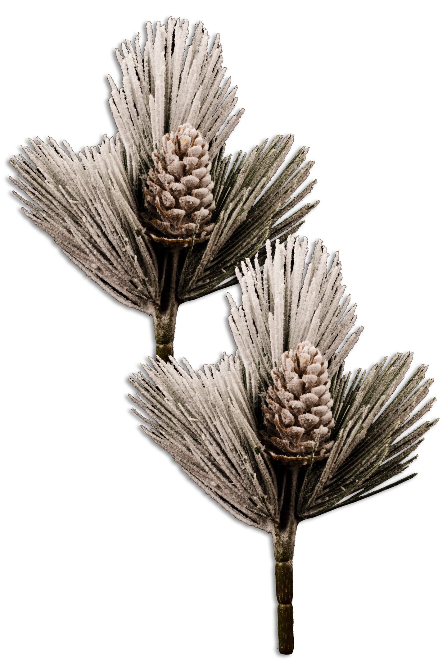 2 Pack of 11.5" Frosted Pine Cone and Spray Picks | Michaels