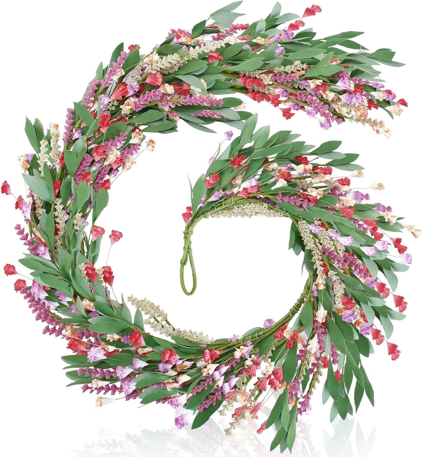 1 Pcs Spring Flower Garland 6 ft Floral Wildflower Garland | Michaels