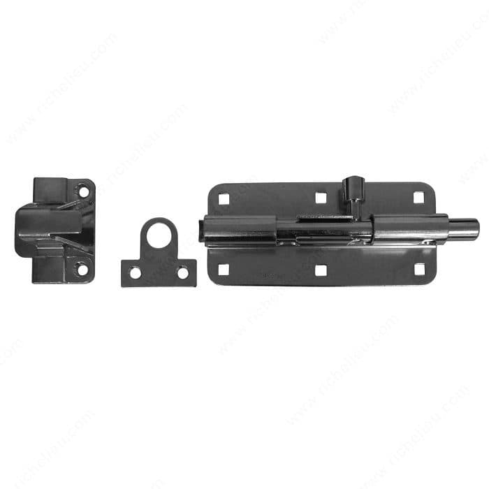 Heavy-Duty Self-Adjusting Barrel Bolt - Richelieu Hardware