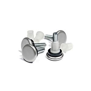 Adjustable Glides with Cushioned Steel Base - Richelieu Hardware
