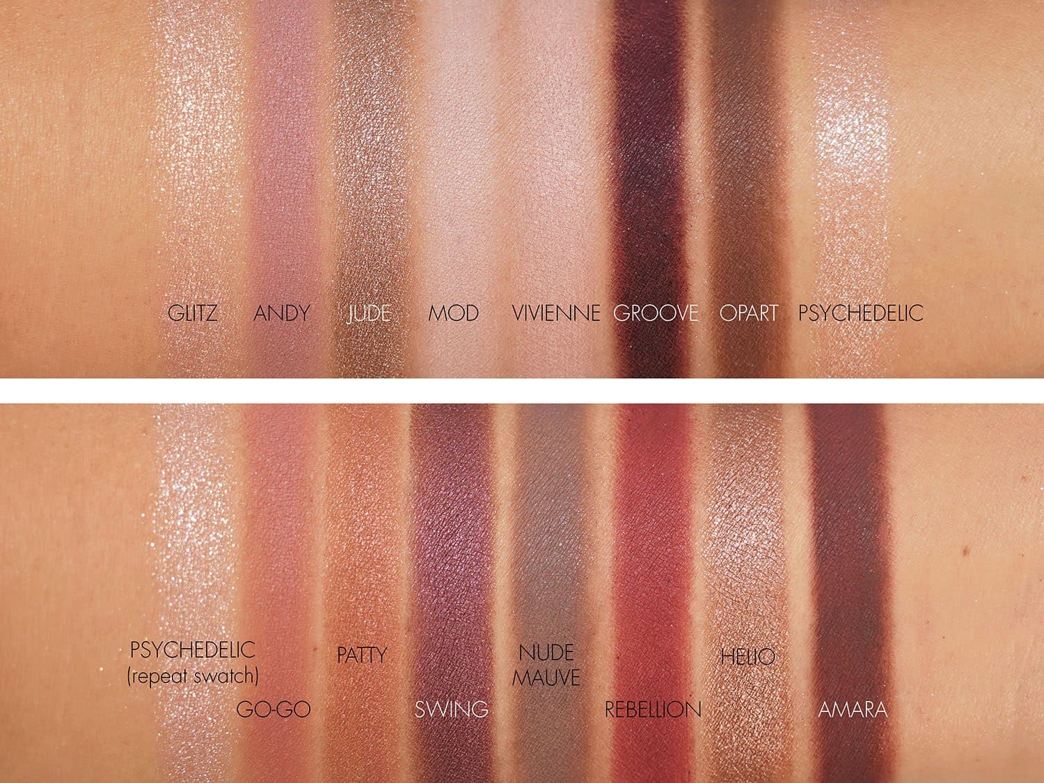 Natasha Denona Retro Eyeshadow Palette Review + Swatches - The ...