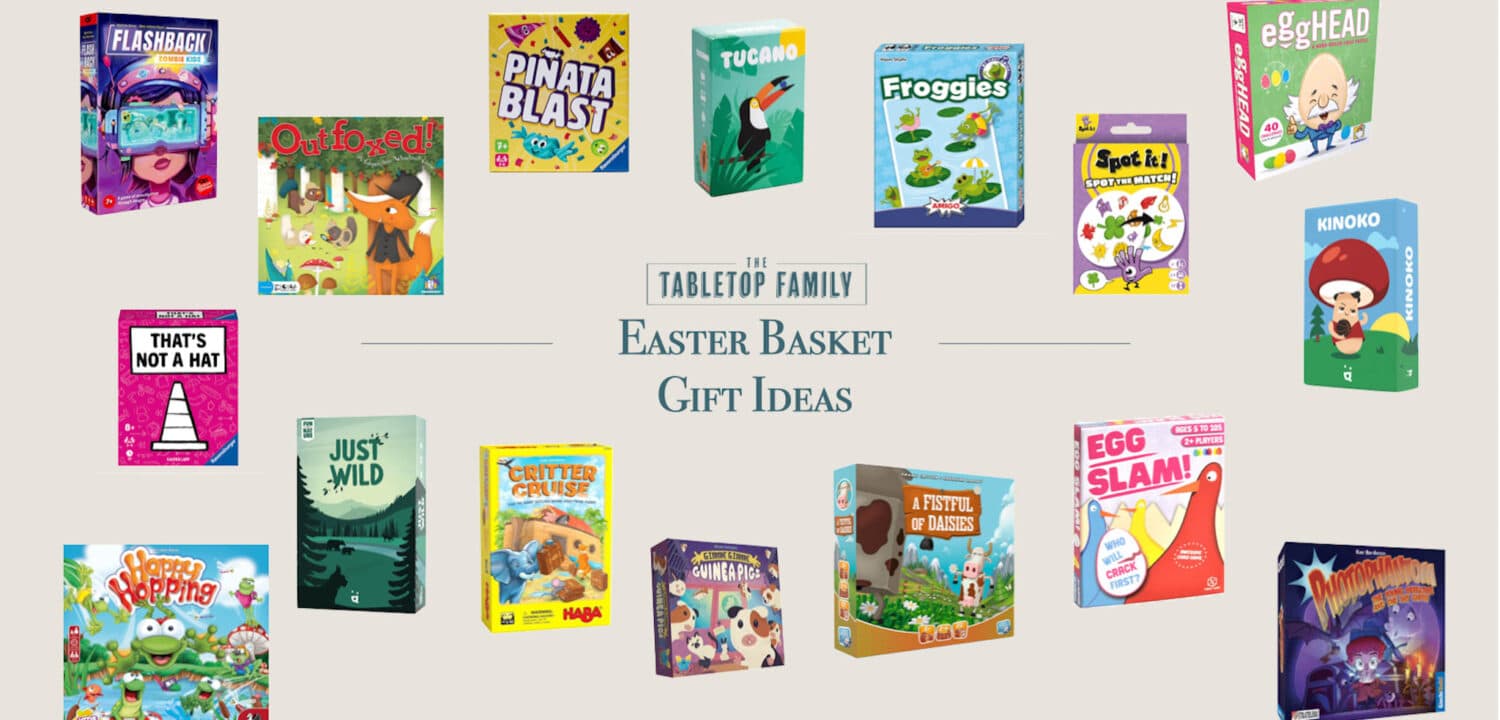 Great Games for Easter Baskets - The Tabletop Family