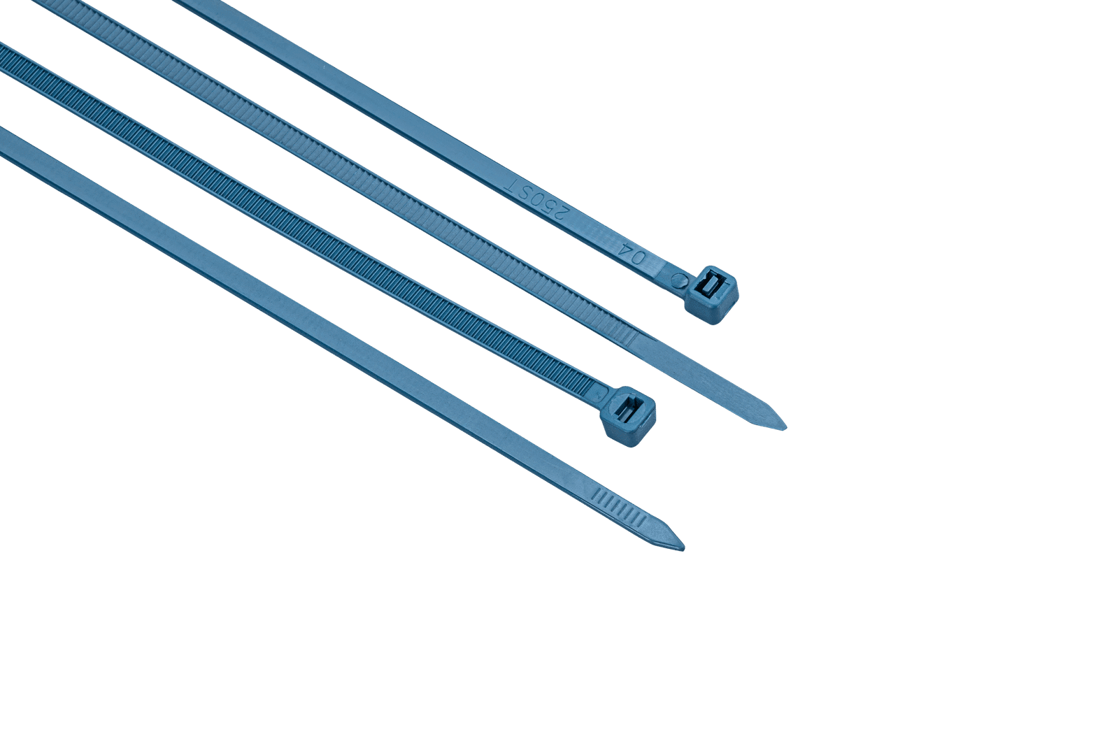 PA66 Metal Detectable nylon Cable Ties in various widths