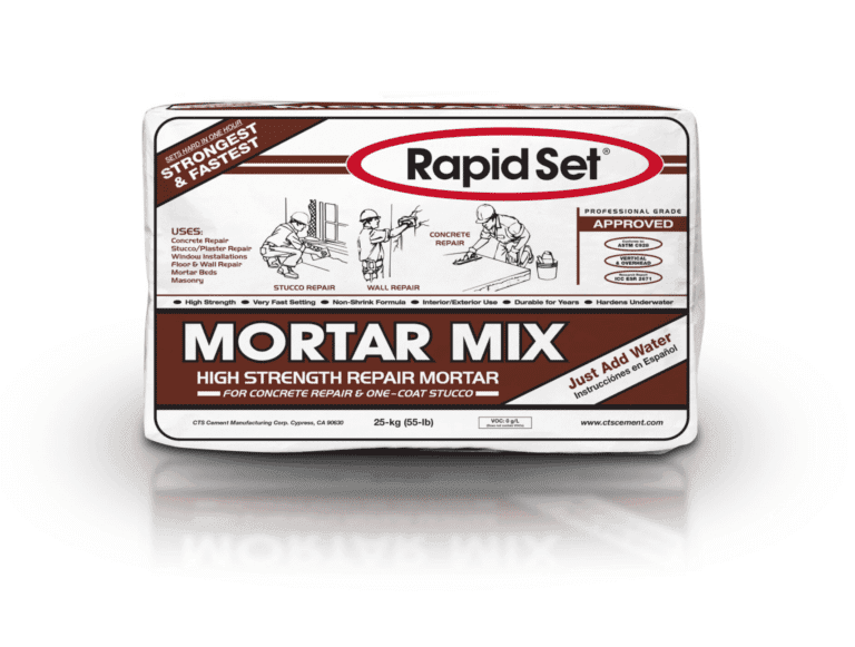 MORTAR MIX™ - Rapid Set High-Build Mortar & Render Repair