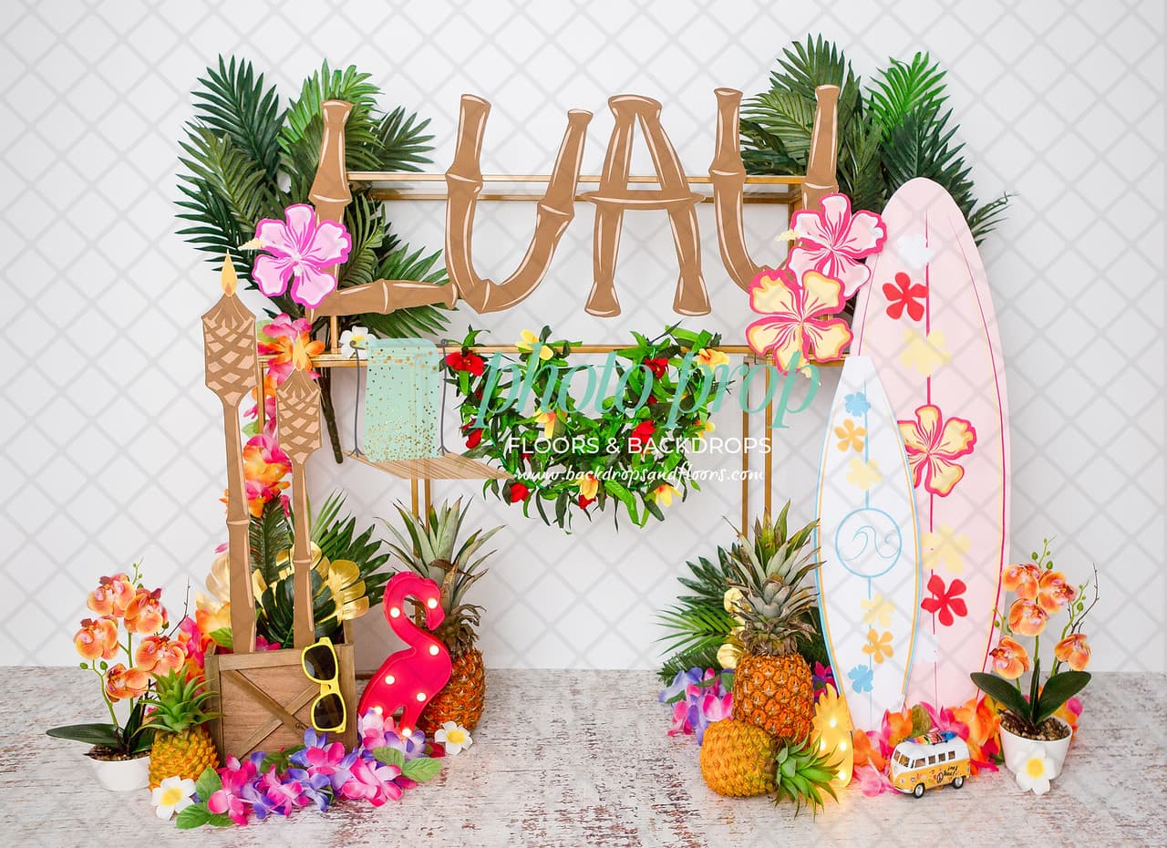 Luau Backdrop