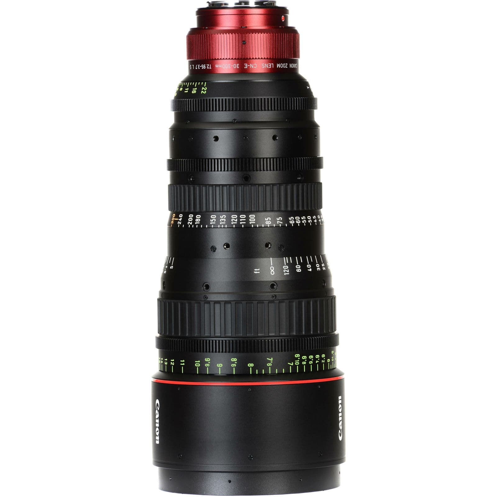 Canon CN-E 30-300mm T2.95-3.7 L S Telephoto Cinema Zoom Cine Lens ...