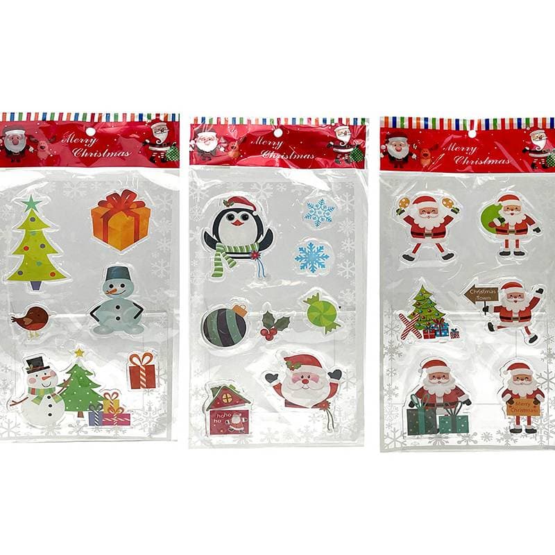 Christmas Gel Clings Set - Cappel's