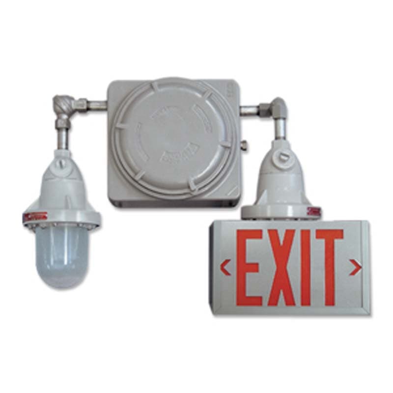 Emergi-Lite/Lumacell Exit/Emergency Lighting Combination- HAZARDOUS ...