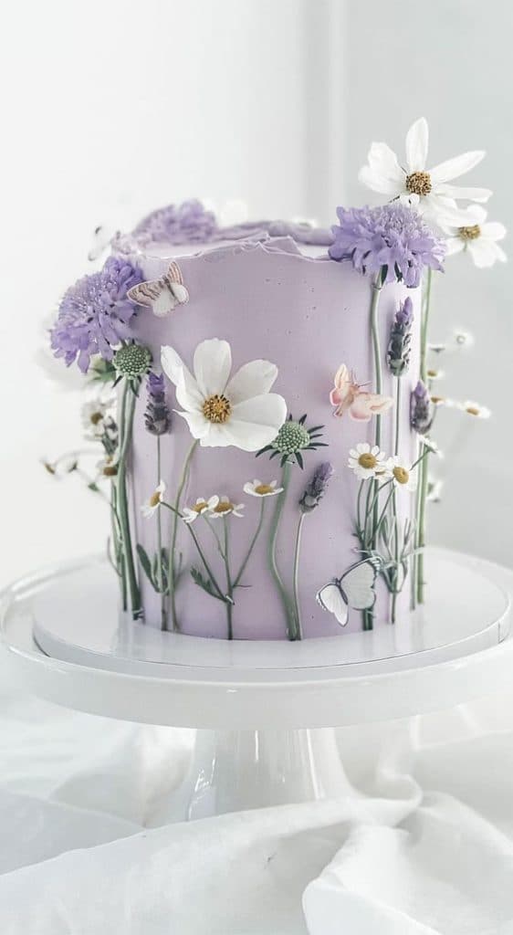 12 Edible Flower Cakes That Look So Scrumptious 1 - Fab Mood | Wedding ...