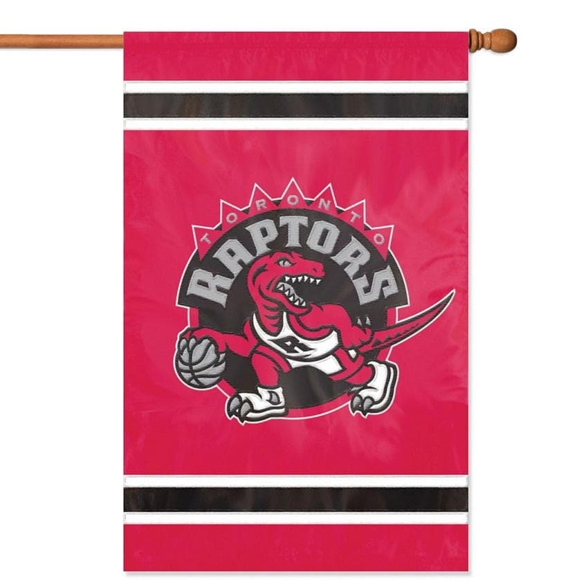 Toronto Raptors Applique Banner Flag 44" x 28" & more garden flags at ...