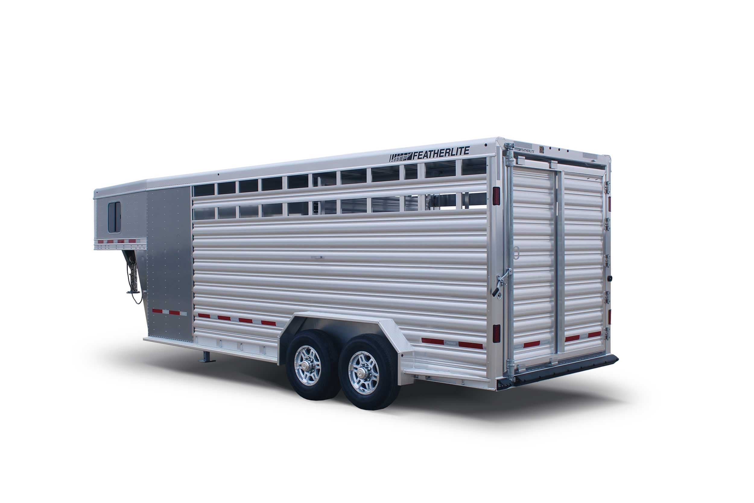 Horse Trailers - Model 8413 Combo Trailer - Featherlite Trailers