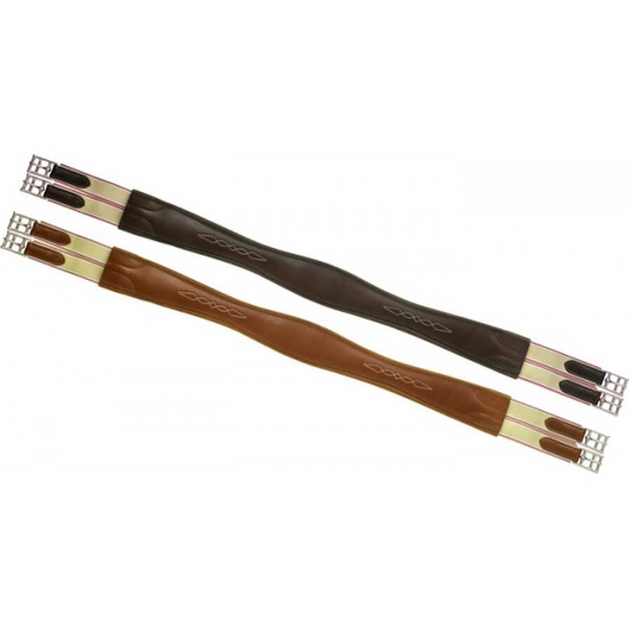 Ovation Pro Fancy Stitched Overlay Girth with Elastic