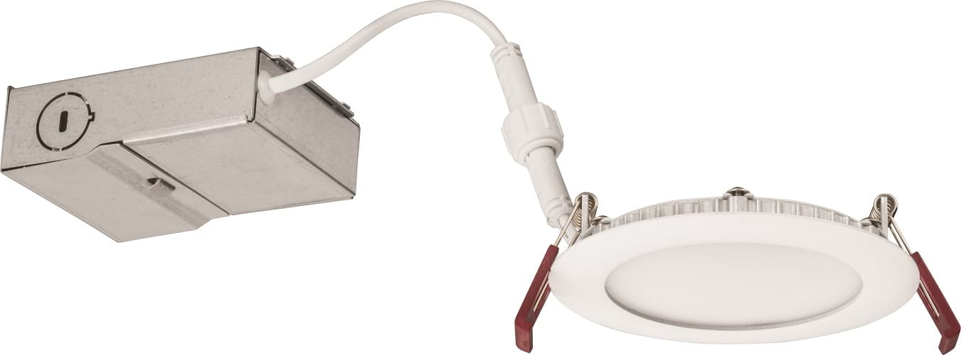 Lithonia Lighting WF4 LED 30K MW M6 4 Inch Wafer-Thin 3000K Matte White ...