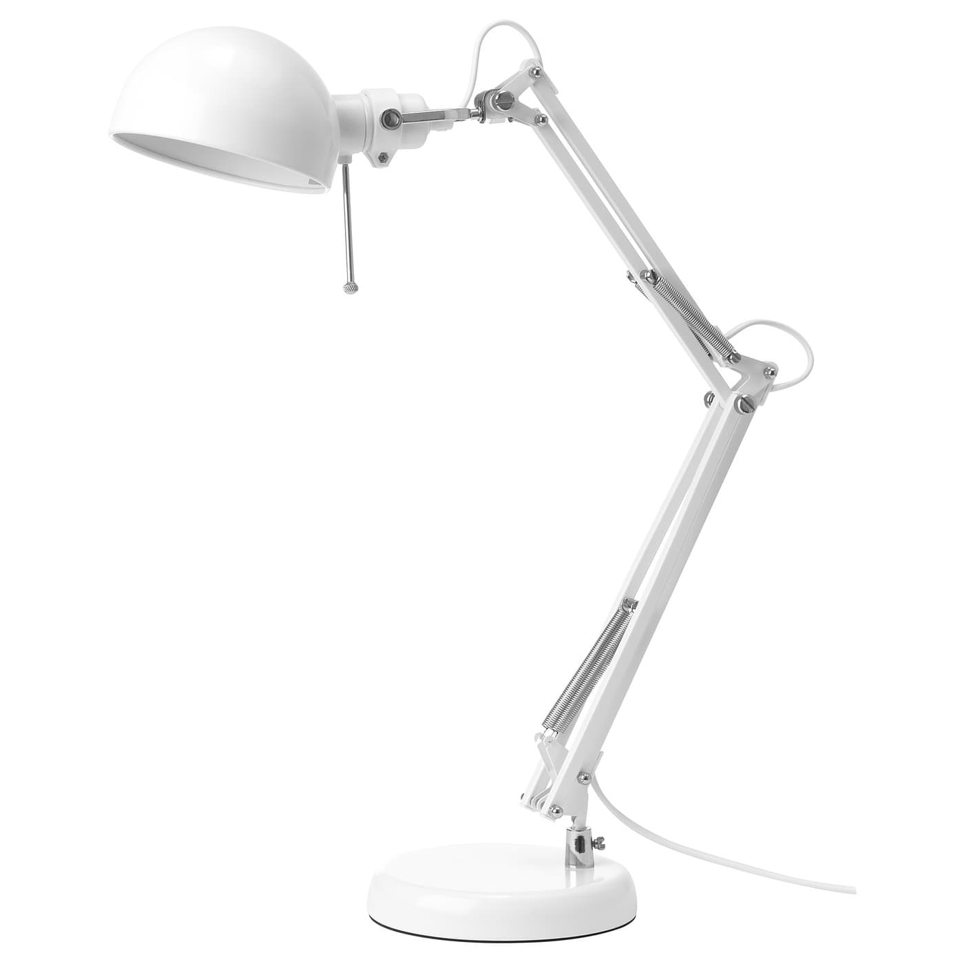 FORSÅ work lamp, white - IKEA