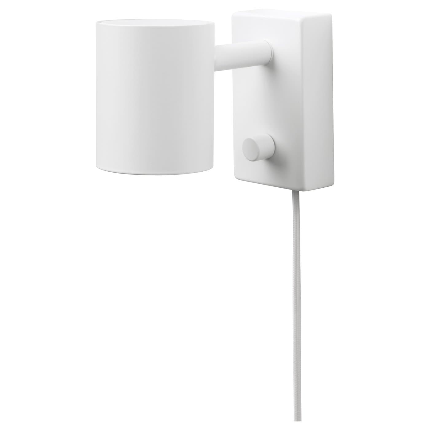 NYMÅNE wall/reading lamp, white - IKEA