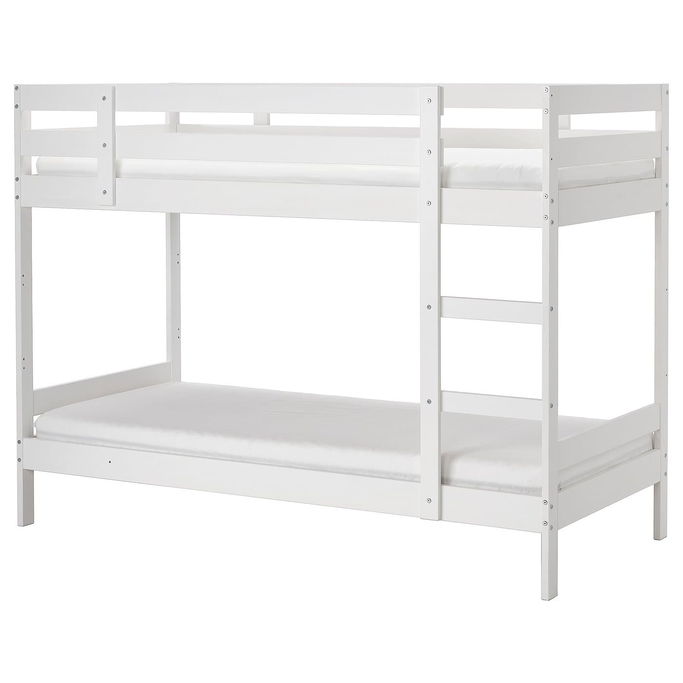 MYDAL bunk bed frame, white, Twin - IKEA US
