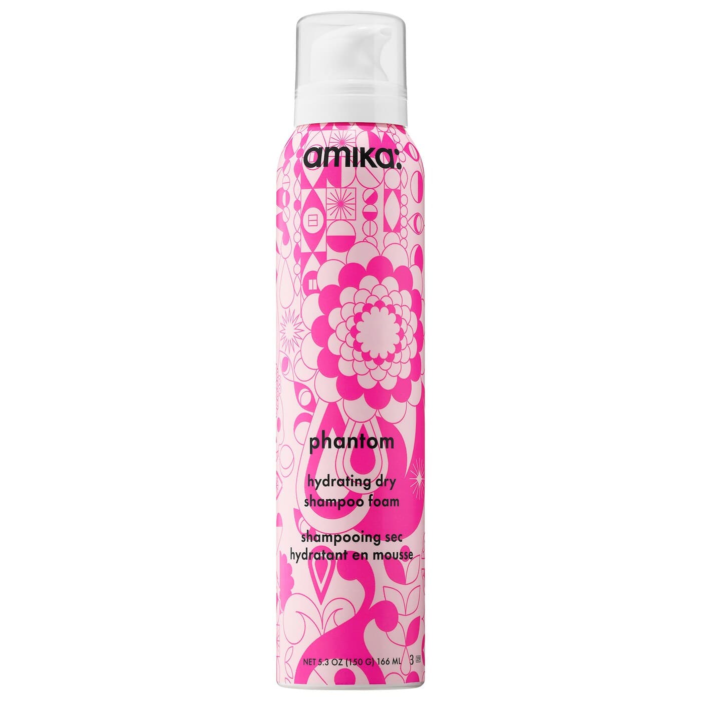 Amika PHANTOM Hydrating Dry Shampoo Foam | Immerse Spa