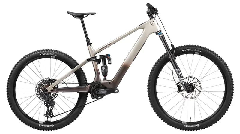Norco Fluid Vlt C1 140 Electric Bike 2024 Silver