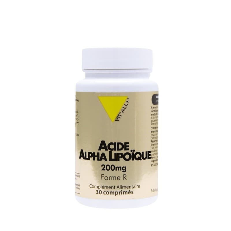 Acide Alpha-lipoïque 200mg 30 comprimés