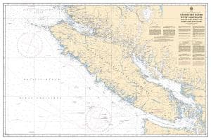 Nautical Charts Online - CHS Nautical Chart CHS3001DECOR, Vancouver ...