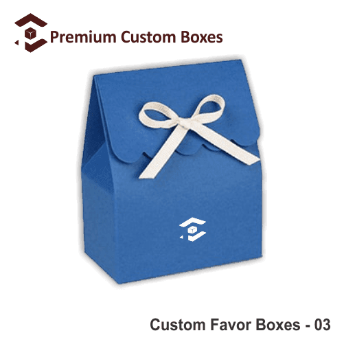 Custom Favor Boxes | Preium Custom Boxes | PCB