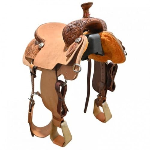 New! 15" Cactus Saddlery Team Roping Saddle-SCA15TR571240C