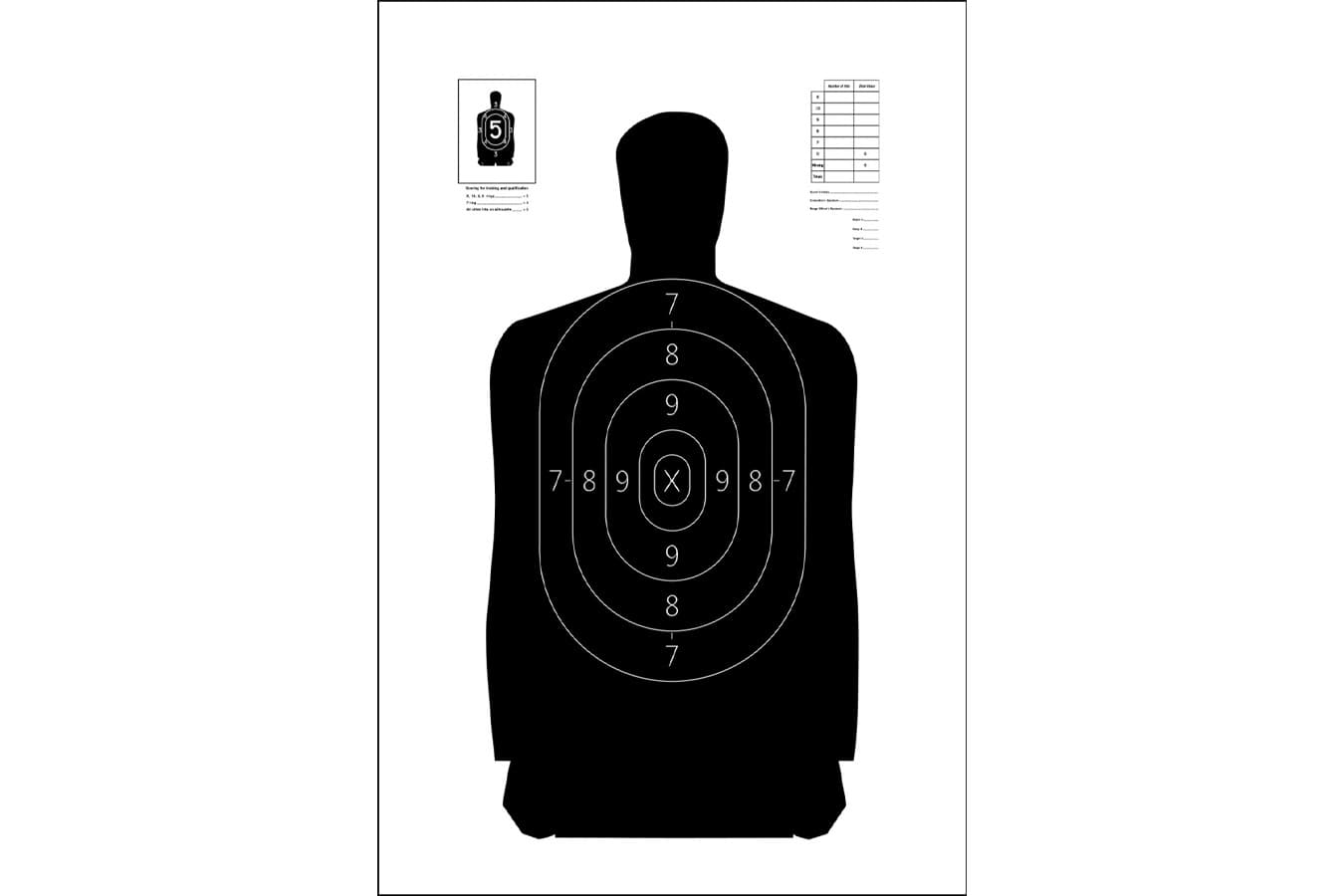 Action Target PT-61 Silhouette System