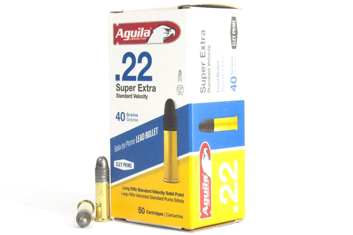 Aguila 1B222332 22LR 40 gr Lead Super Extra Standard Velocity 50/Box ...
