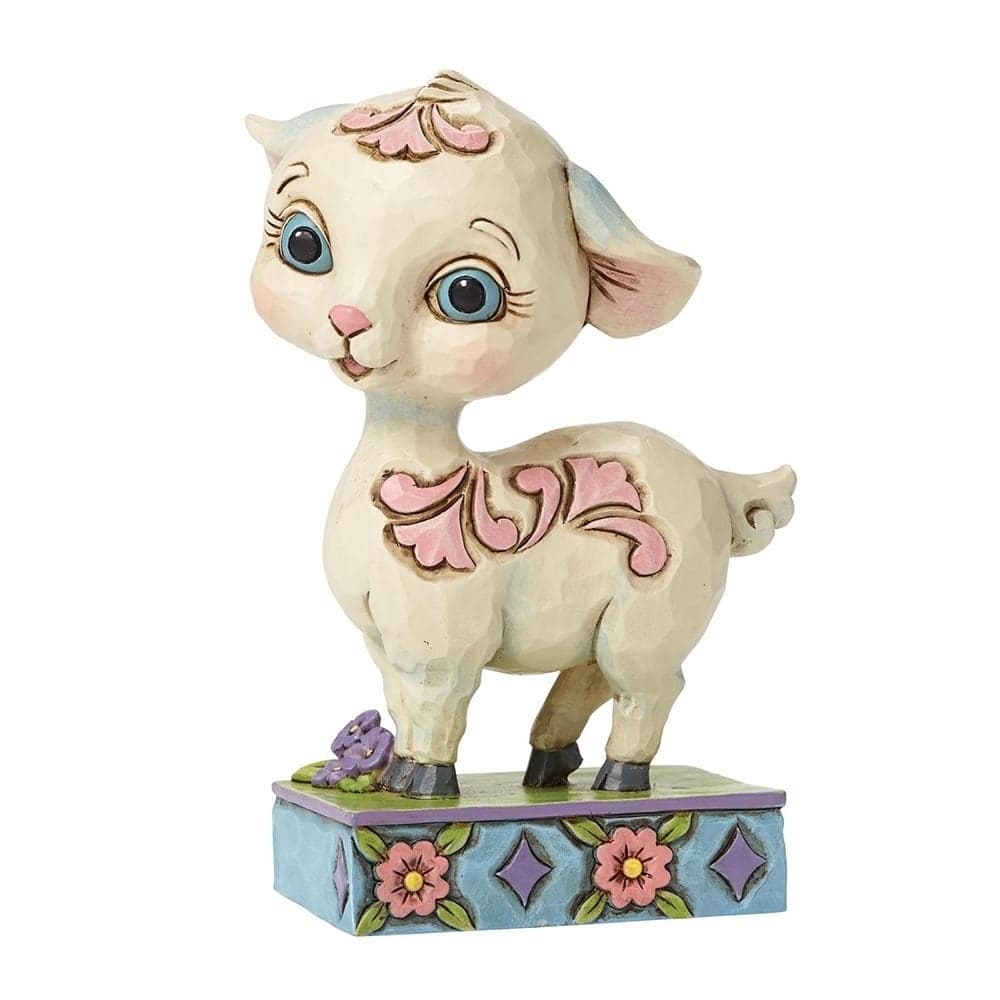 Jim Shore Heartwood Creek Lamb Mini Easter Figurine New Boxed 4051402