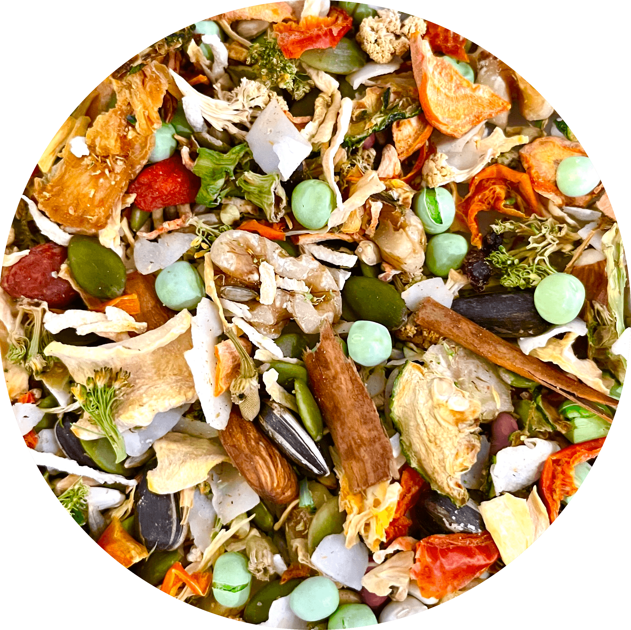 Farmers Market Dehydrated Organic Veggie Mix Healthy Chop for Pet Birds ...