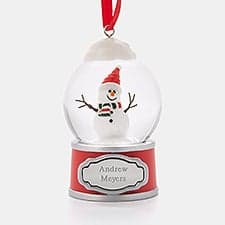 Personalized Holiday Snow Globes | Things Remembered
