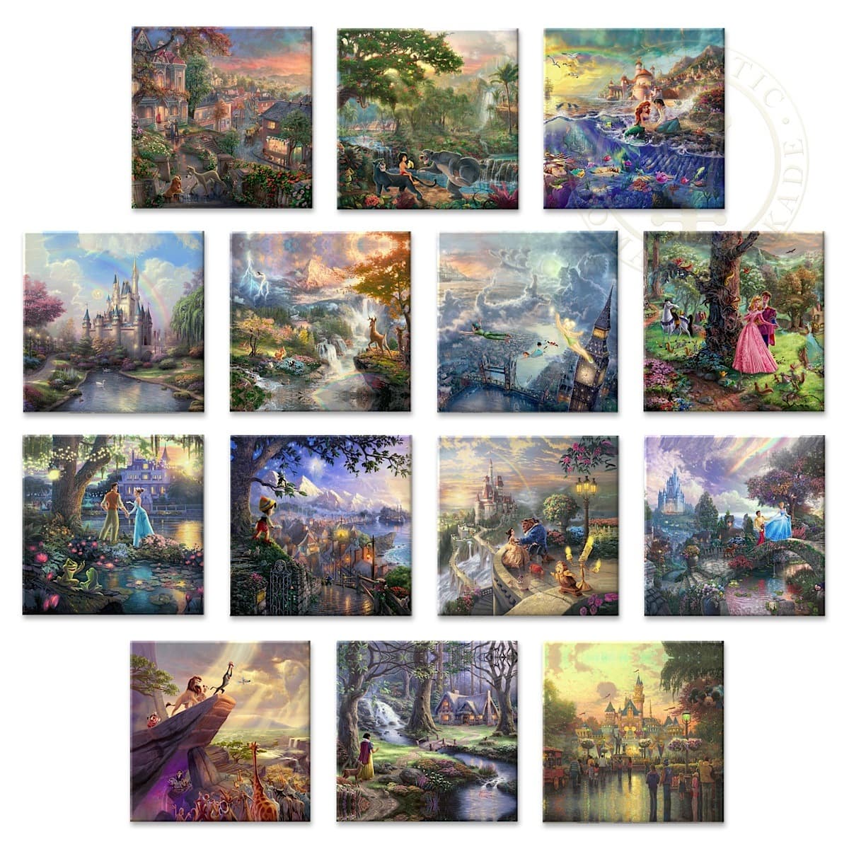 Thomas Kinkade Disney Fabric Collection