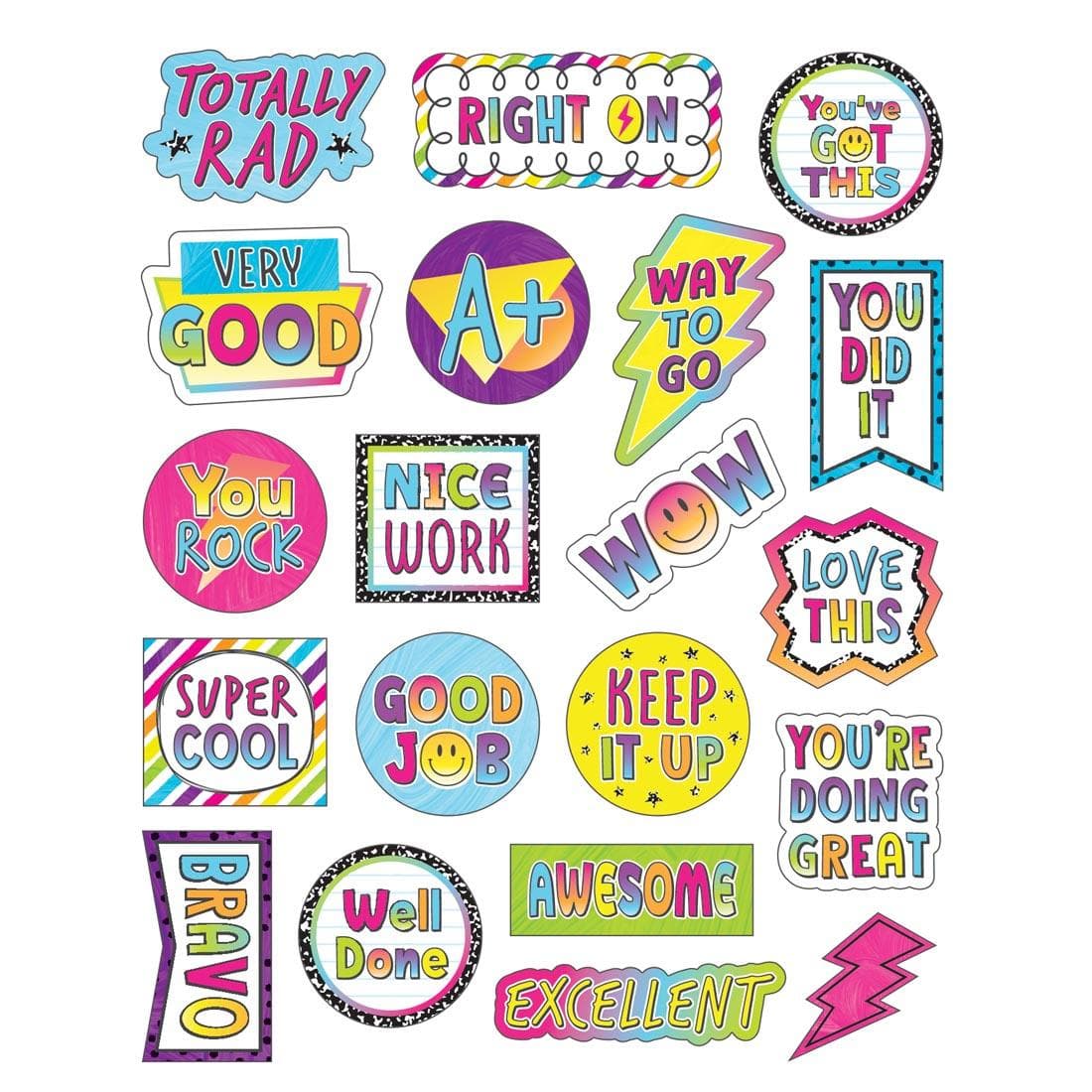 Brights 4Ever Reward Stickers By Teacher Created Resources 120-Count ...