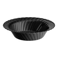 WNA Comet CW6180BK Classicware 6" Black Plastic Plate - 18/Pack