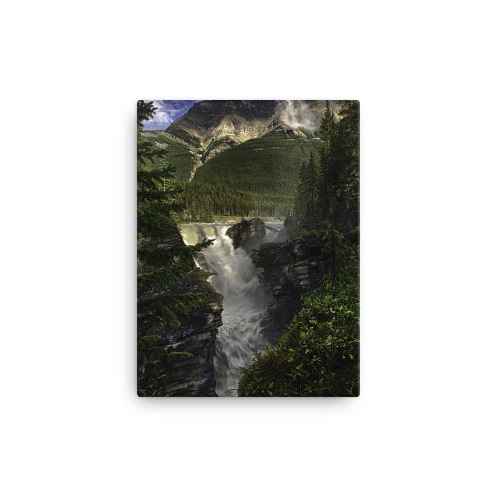 Athabasca Falls - Jasper National Park 1 Canvas