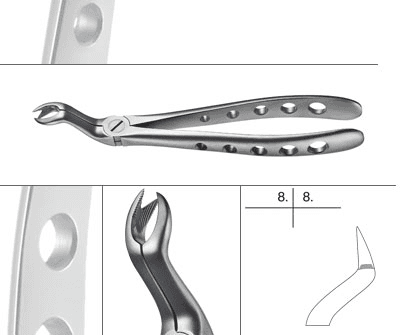Extract Forceps, Upper Wisdom Teeth, Right – Helmut Zepf Dental Instruments
